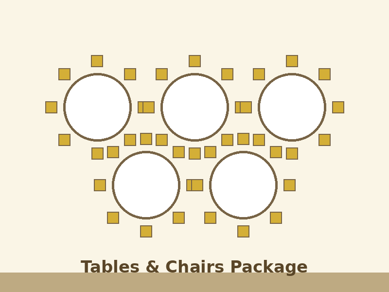 Tables & chairs
