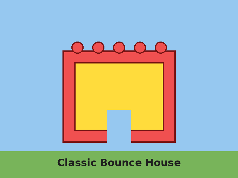 13×13 Classic Bounce House