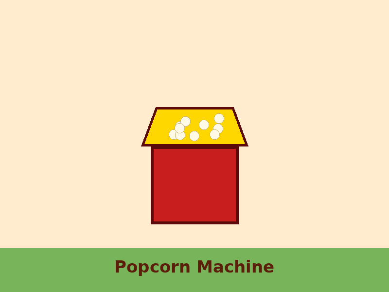Classic Popcorn Machine